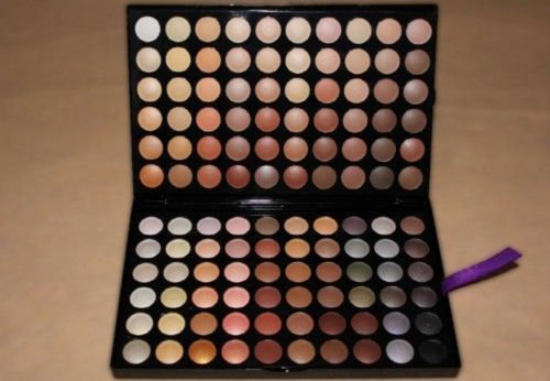 Paleta de 120 cores Tipo Warm