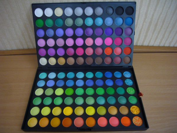 Paleta de 120 cores Tipo A